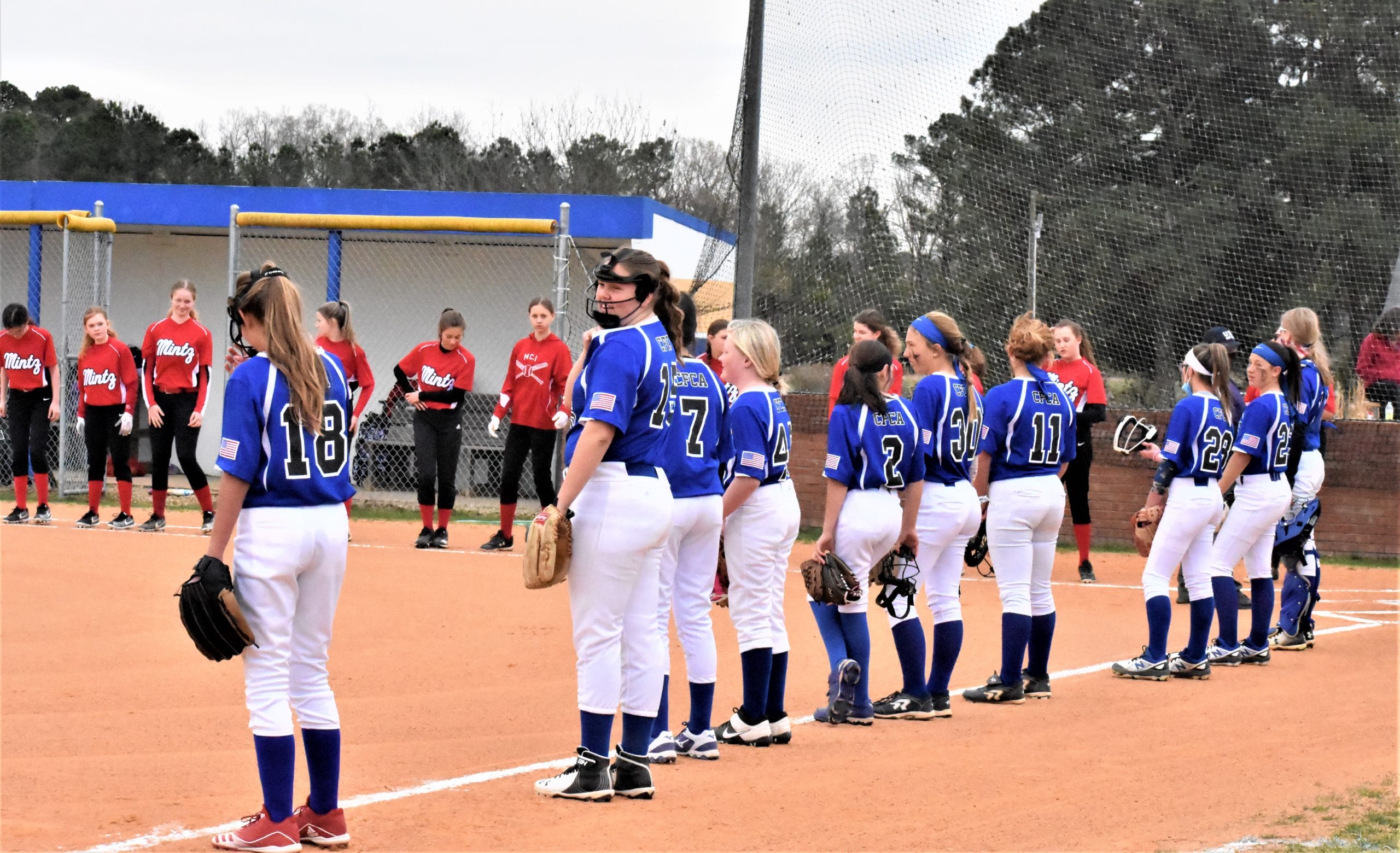 CFCA takes middle school diamond victories