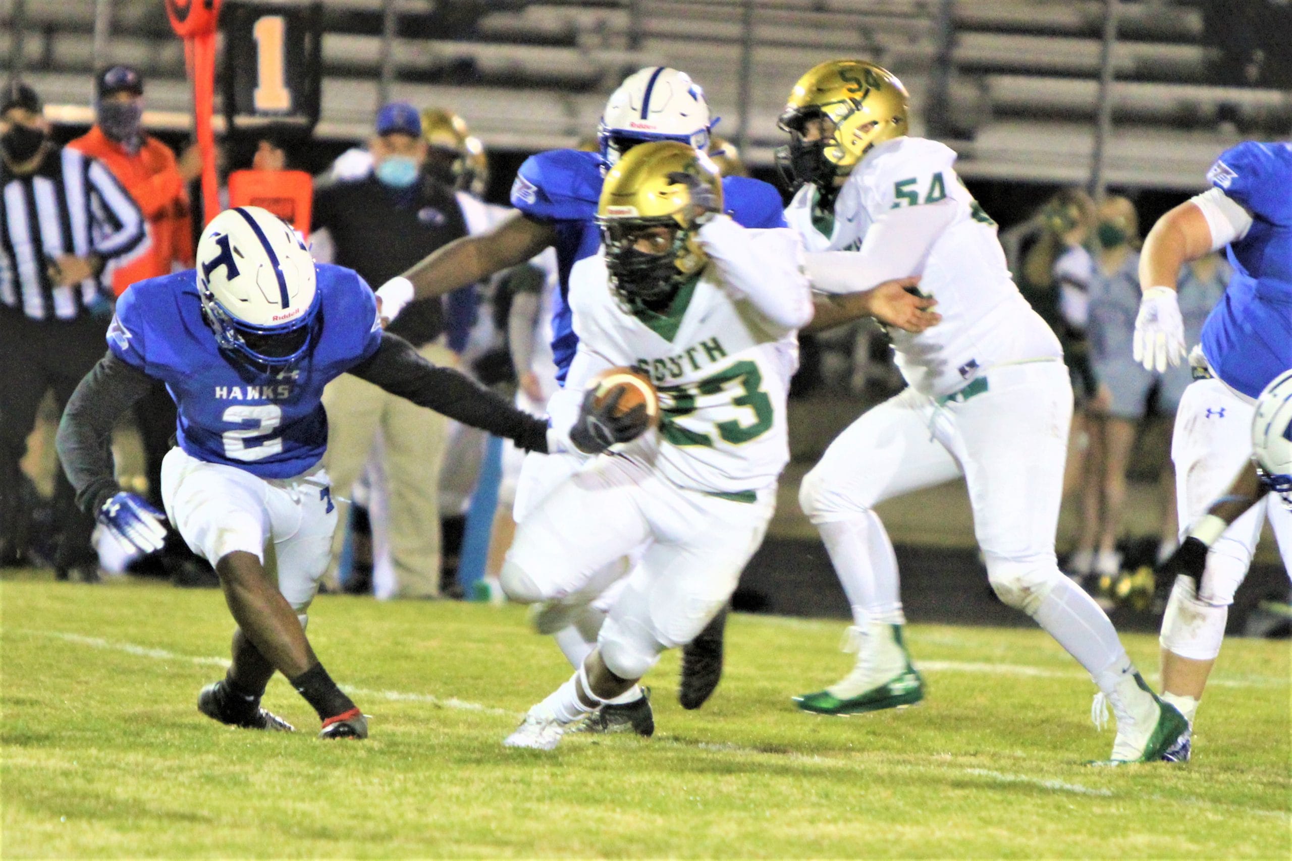 South rallies past Hawks