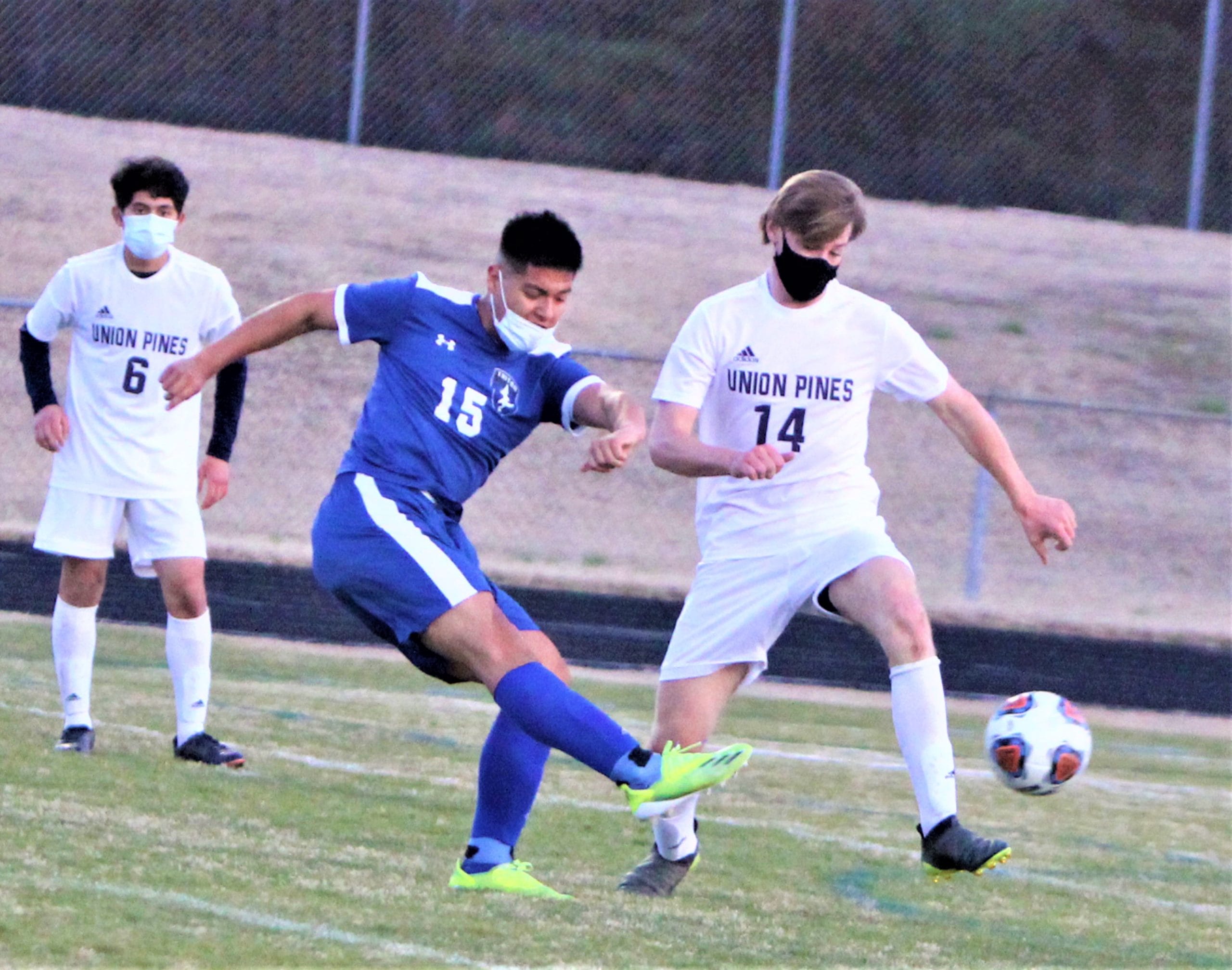 Hawk soccer edges UP, 2-1, on Senior Night