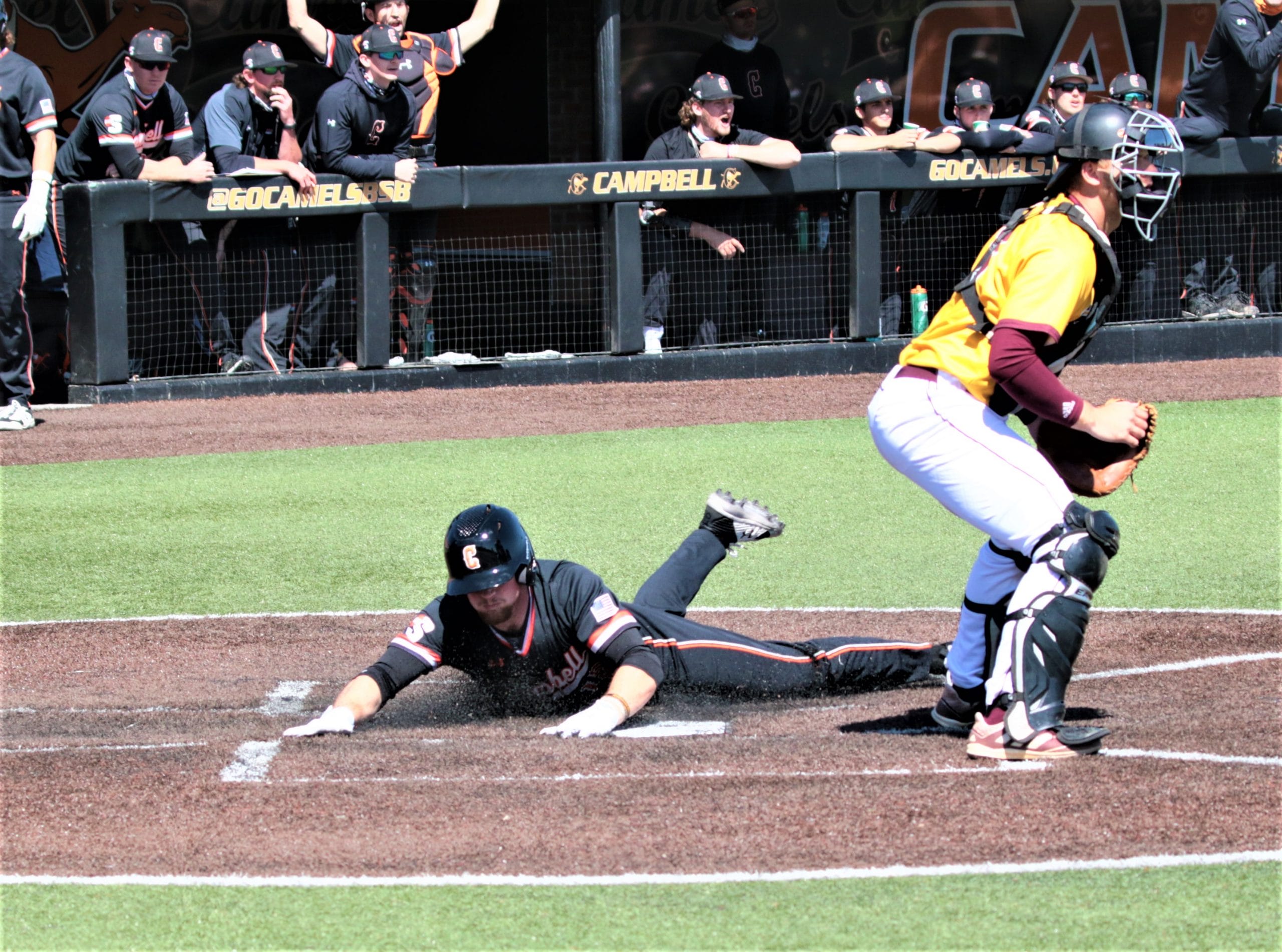 Campbell completes sweep of Winthrop with 15-6 victory