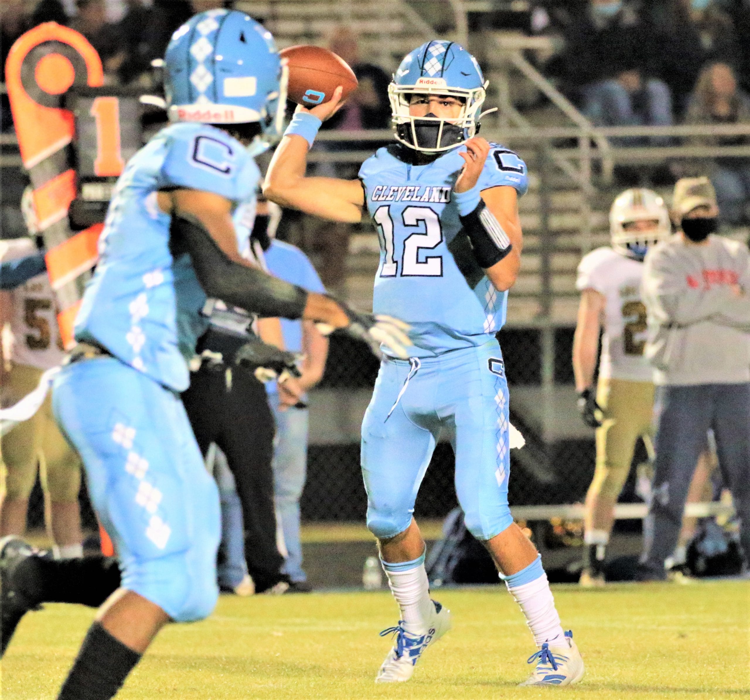 Cleveland advances to 3-AA East final with 38-16 win over Lee