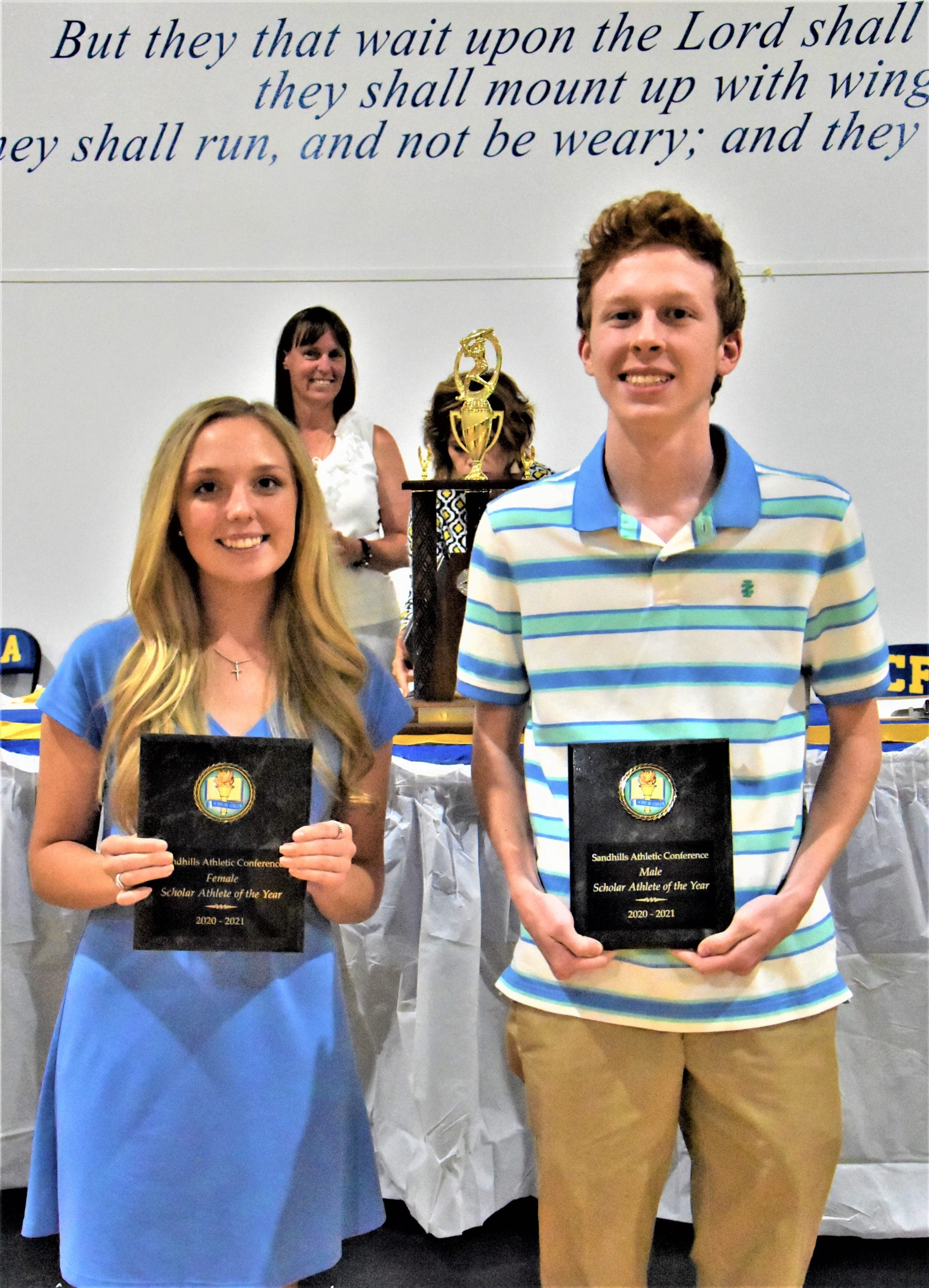 CFCA presents athletic awards
