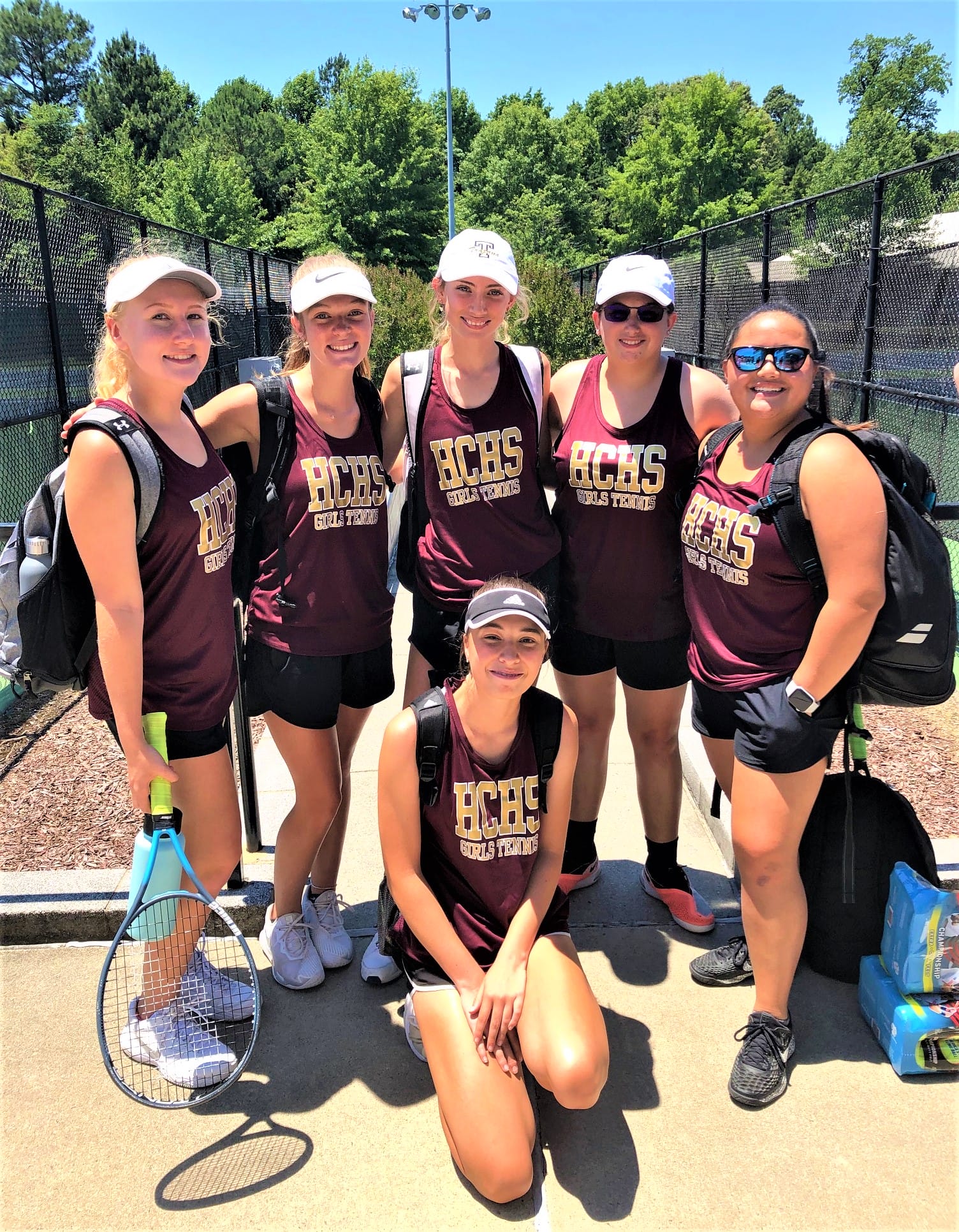 Central girls tennis concludes season with signings, trip to regionals