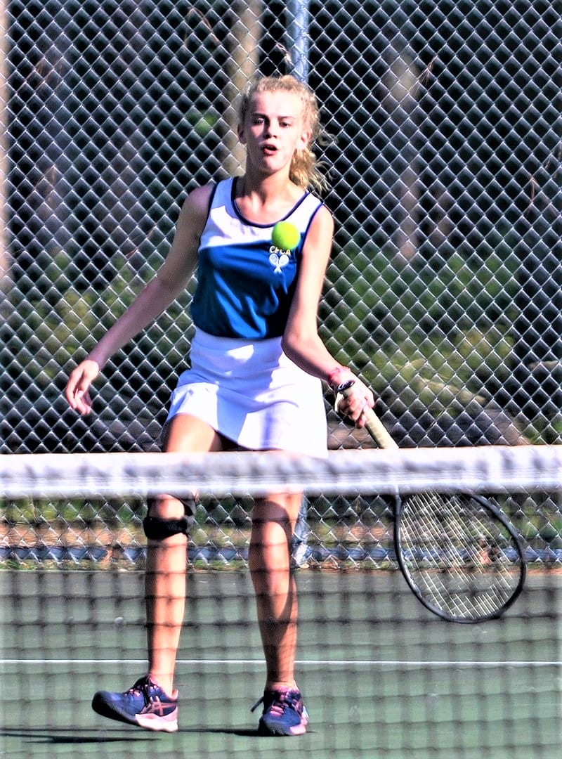 CFCA downs O’Neal, 9-0, in girls tennis