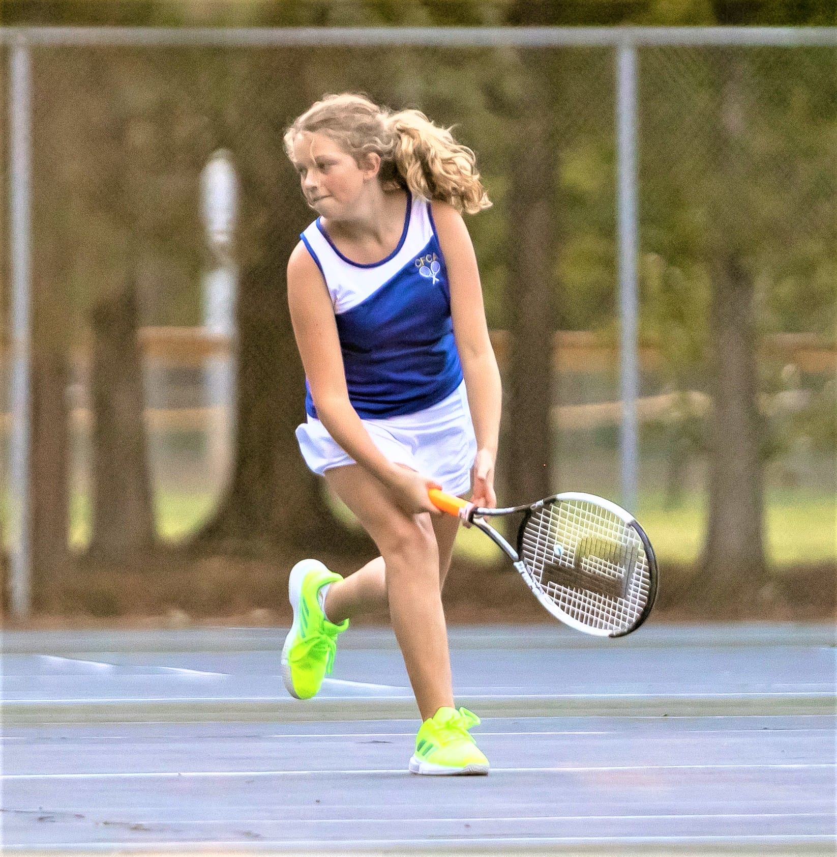 CFCA tops Fayetteville Christian in girls tennis, 9-0