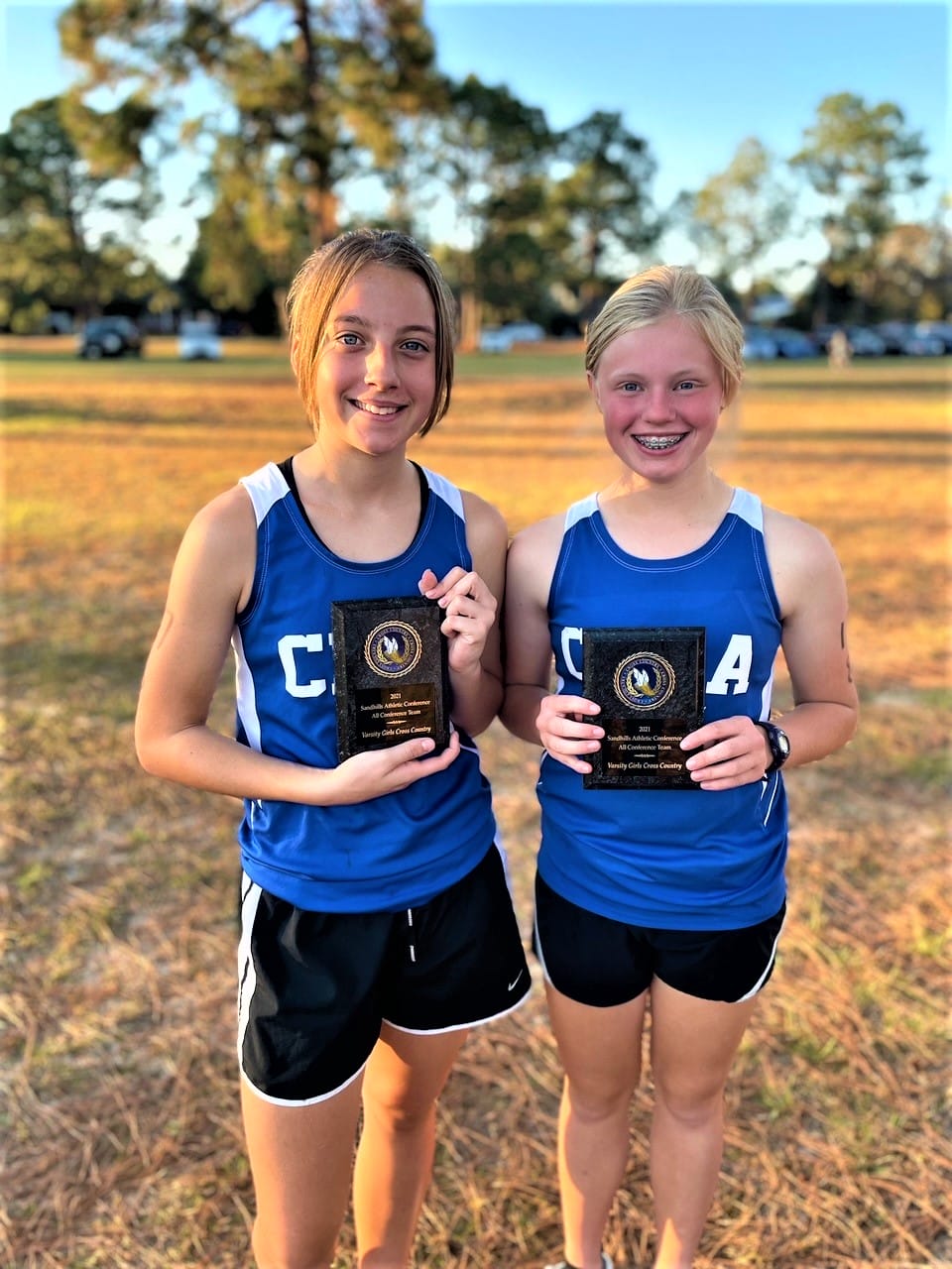 CFCA girls second in conference cross country