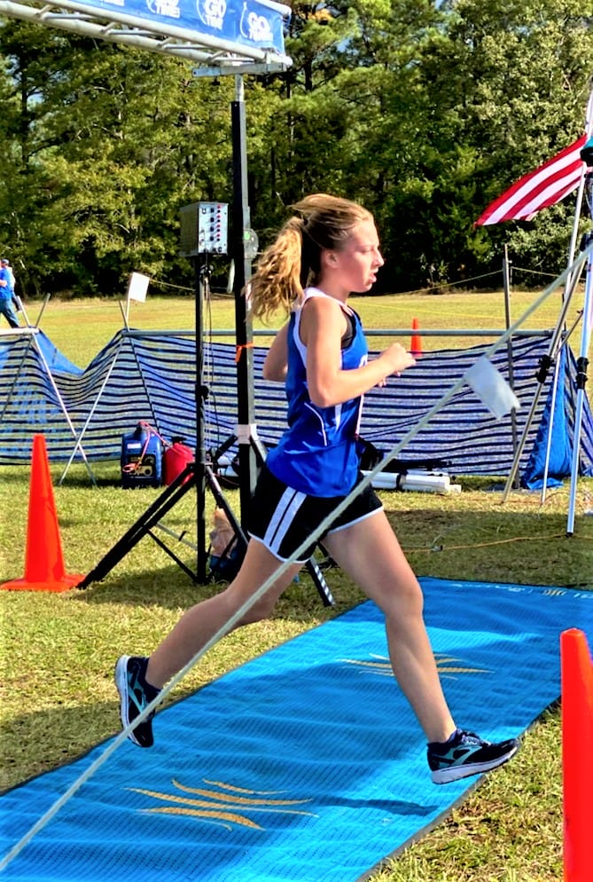 Allie Wiggins makes All-State in cross country