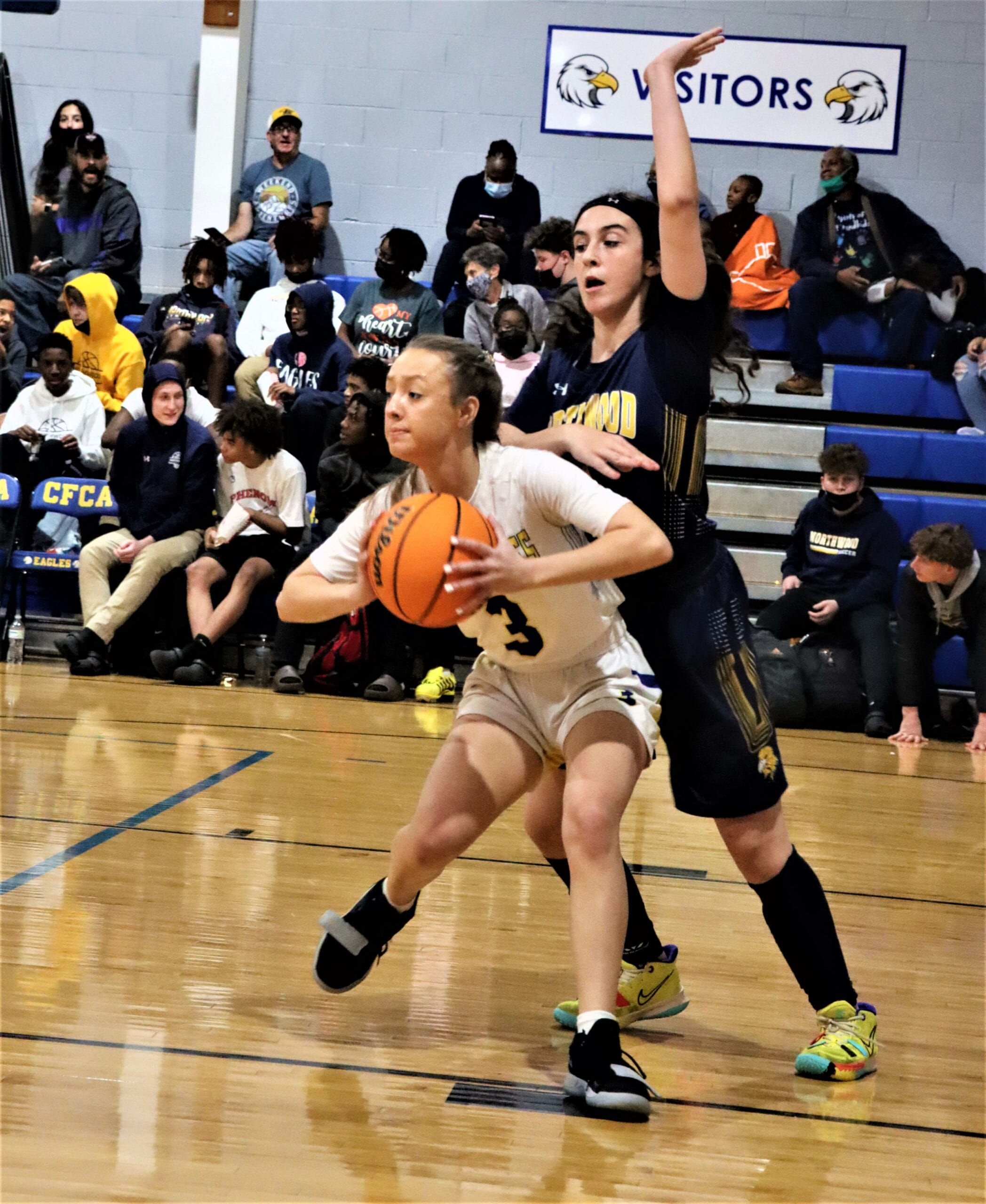 CFCA girls down Northwood