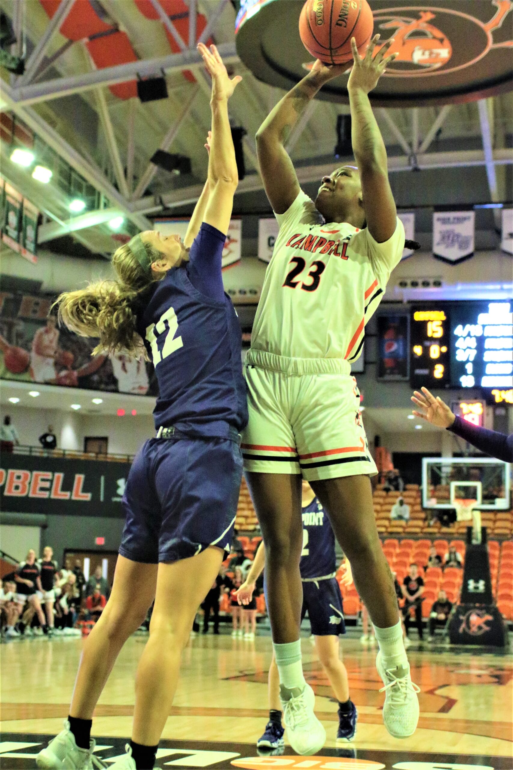 Lady Camels clinch crown in OT, 60-53, against High Point