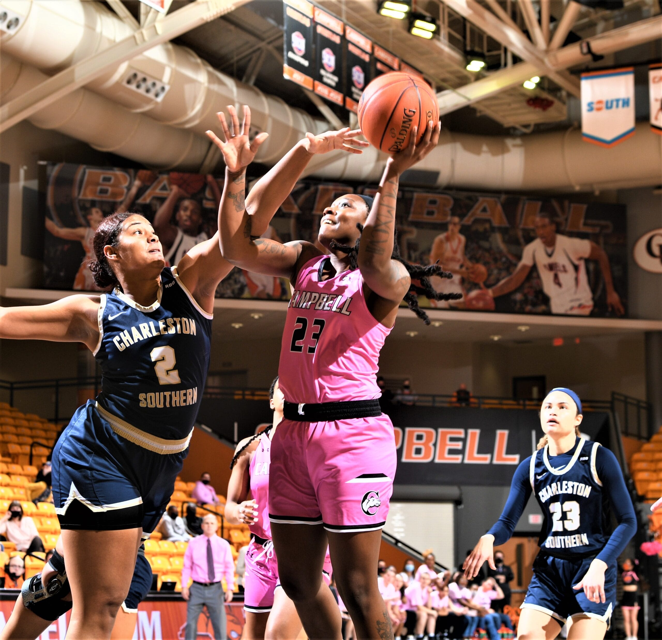 Lady Camels top Charleston Southern, 63-52