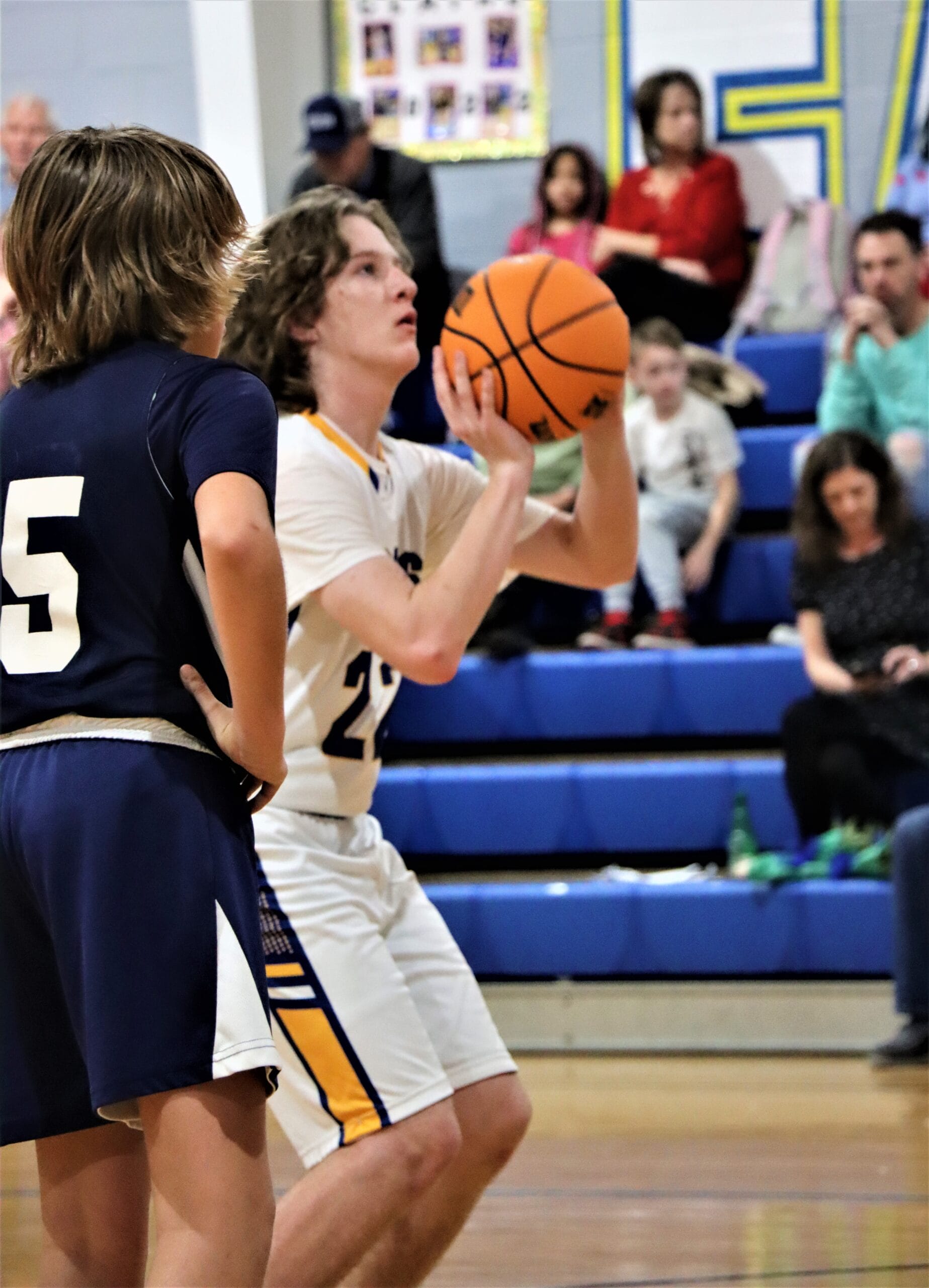 CFCA middle school boys finish season with 33-32 OT win