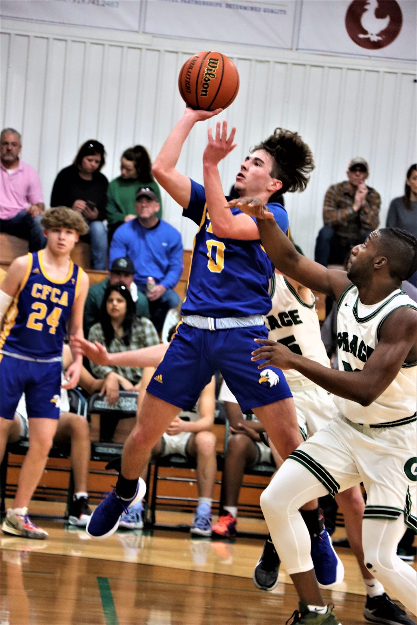 Eagles bow out of basketball playoffs with road losses