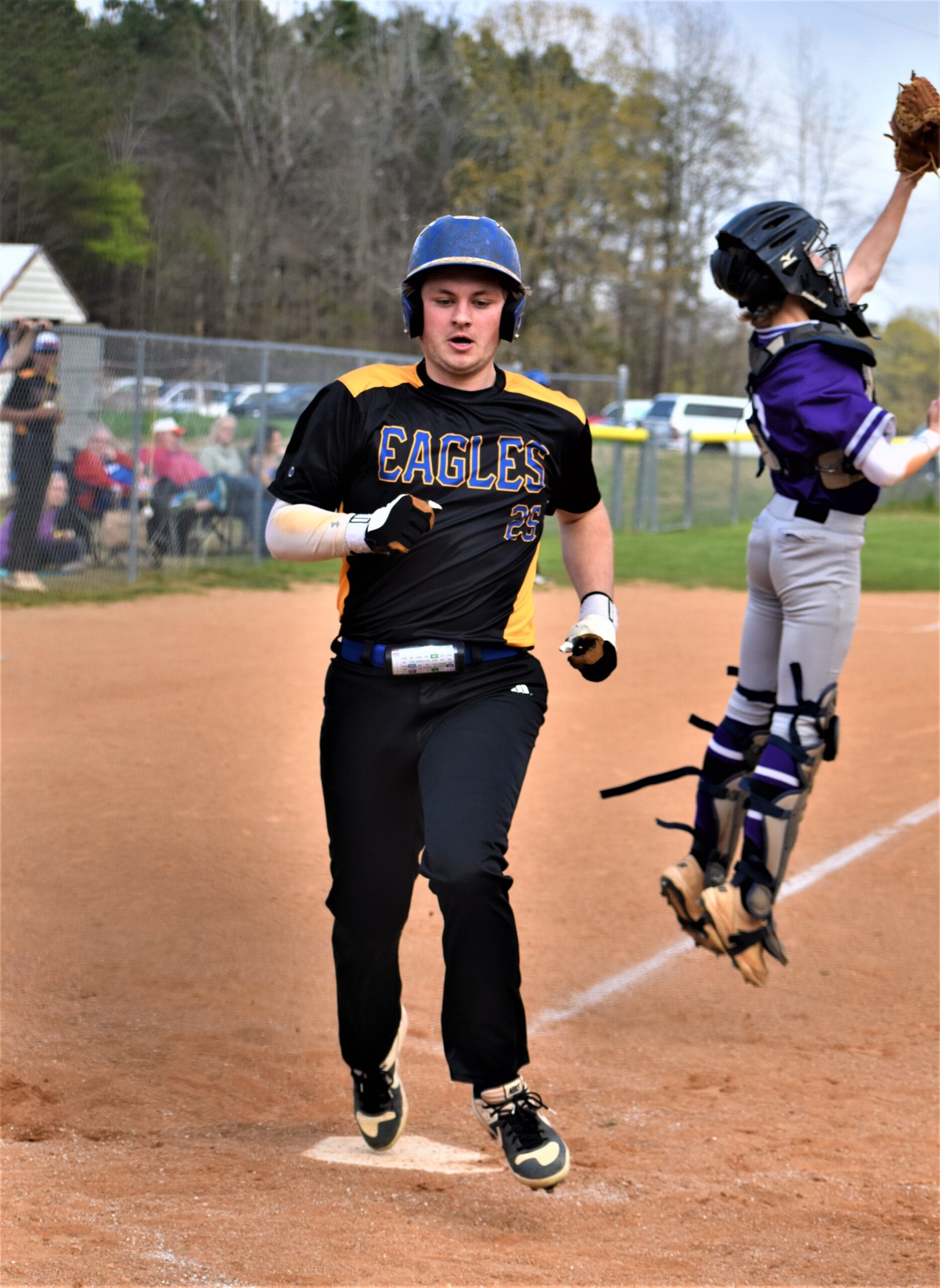 Village wins matchup of baseball league leaders at CFCA