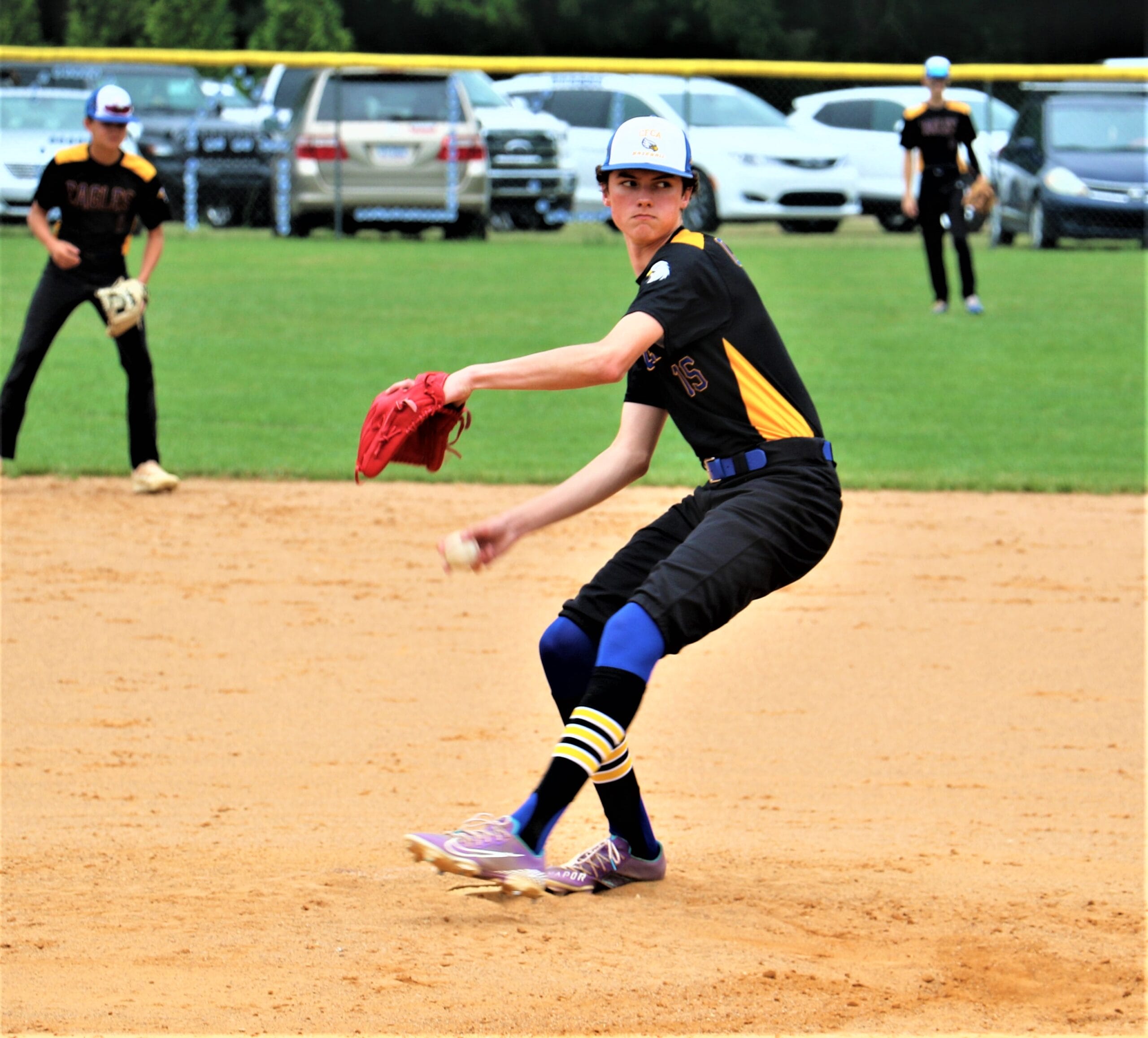 Alphin, big innings send CFCA to SAC final