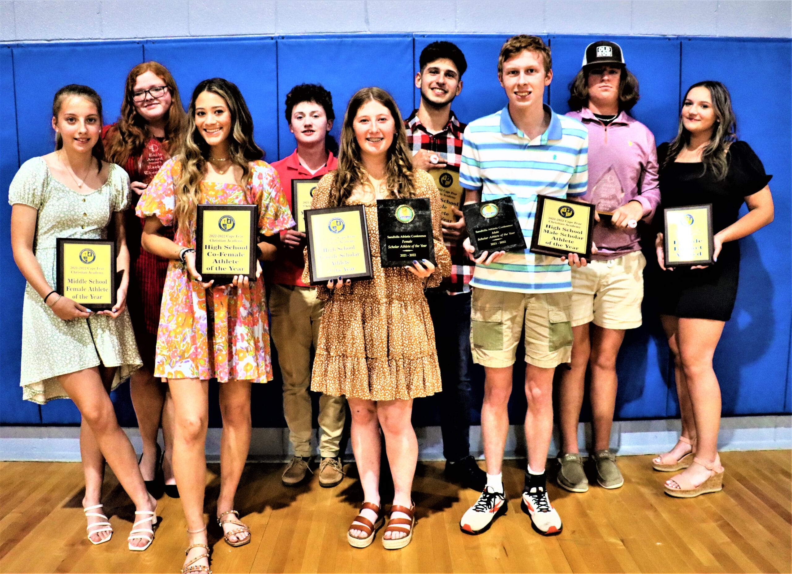 CFCA presents awards to top athletes at spring sports banquet