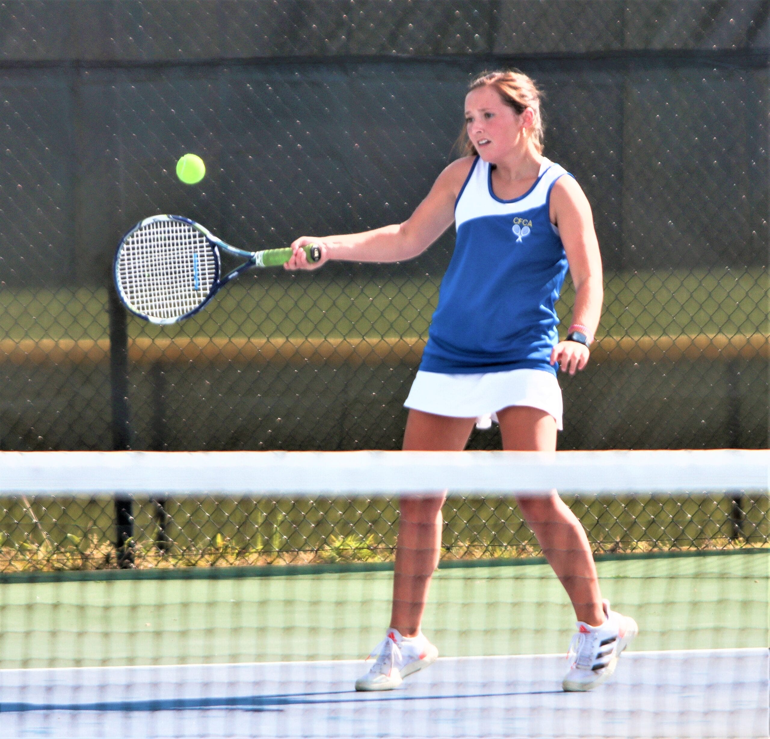 CFCA takes 6-3 girls tennis win at Greenfield