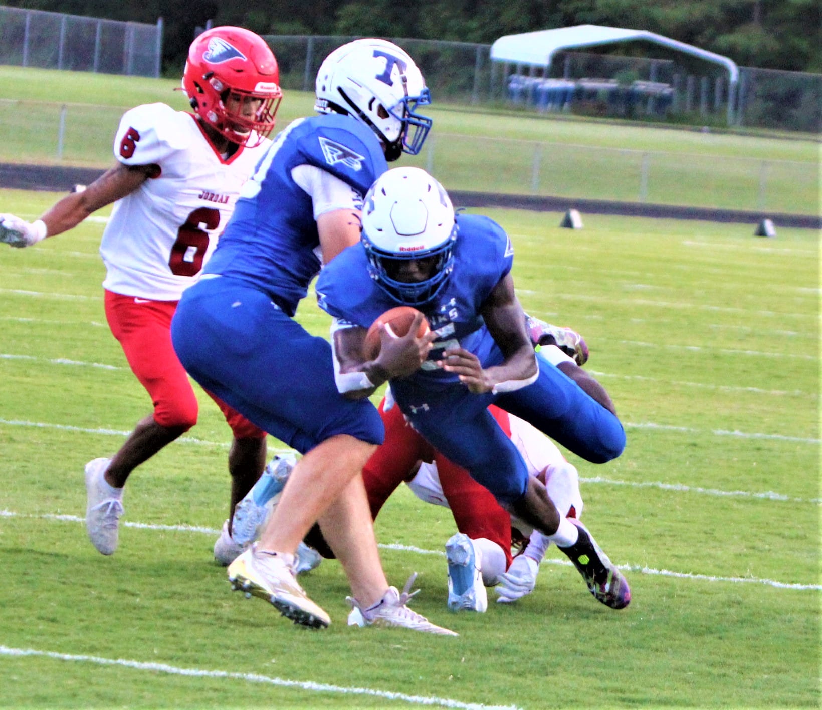 Hawks fall as 4-A Falcons rally
