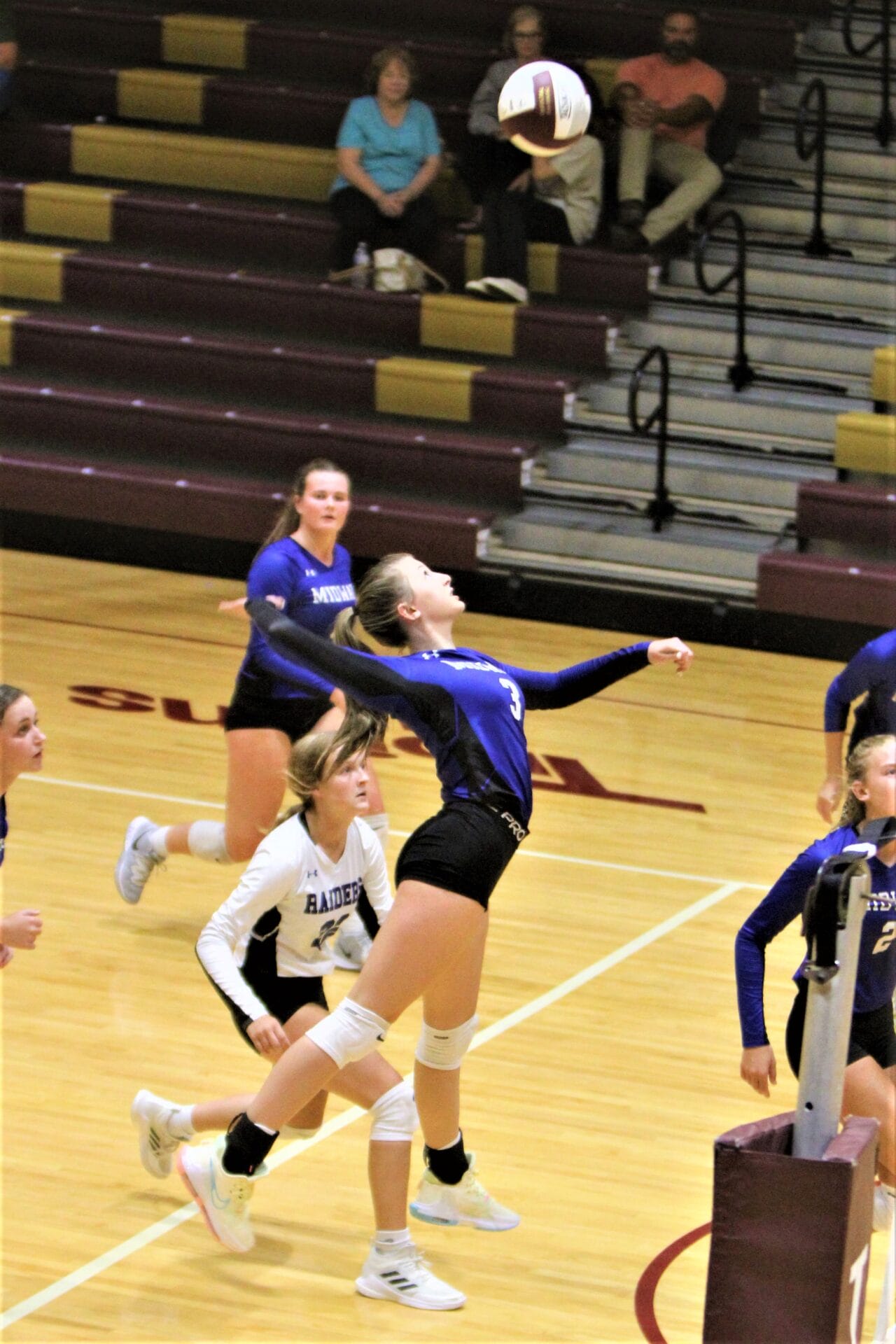 Midway takes 30 volleyball victory at Central Dunn Area Sports