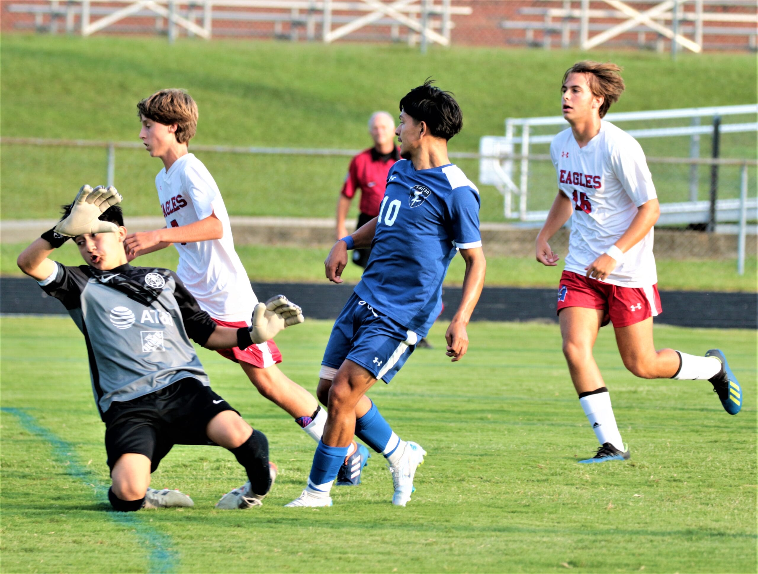 Hernandez leads Hawks to 10-2 win over Western with four goals