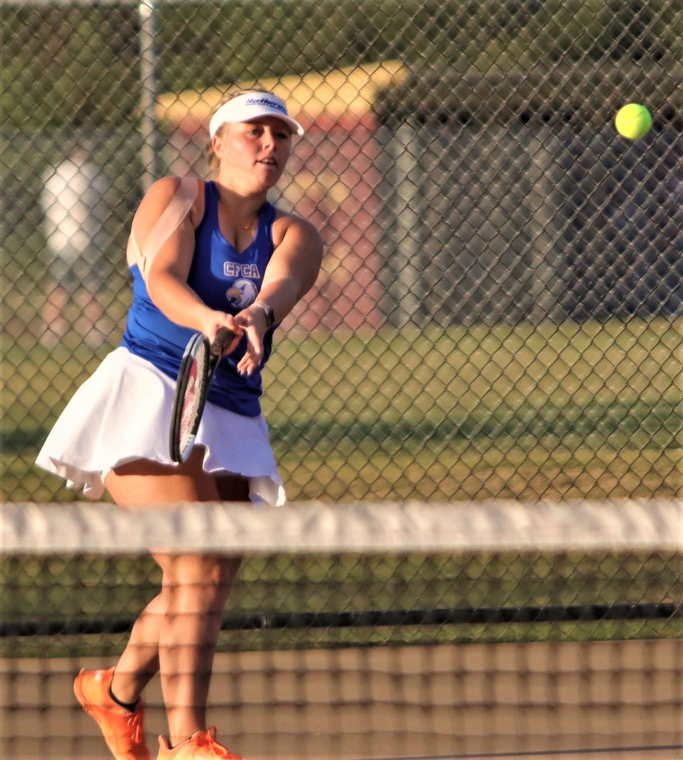Eagles dominant in girls tennis wins over Village, Wake Christian