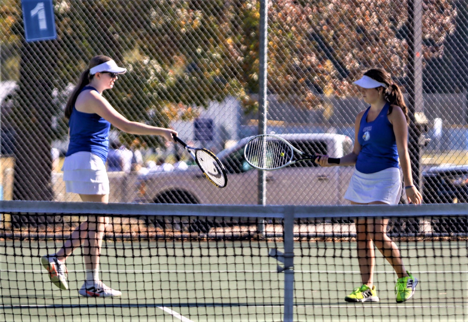 Eagles advance to finals in tennis, soccer; volleyball topped in five