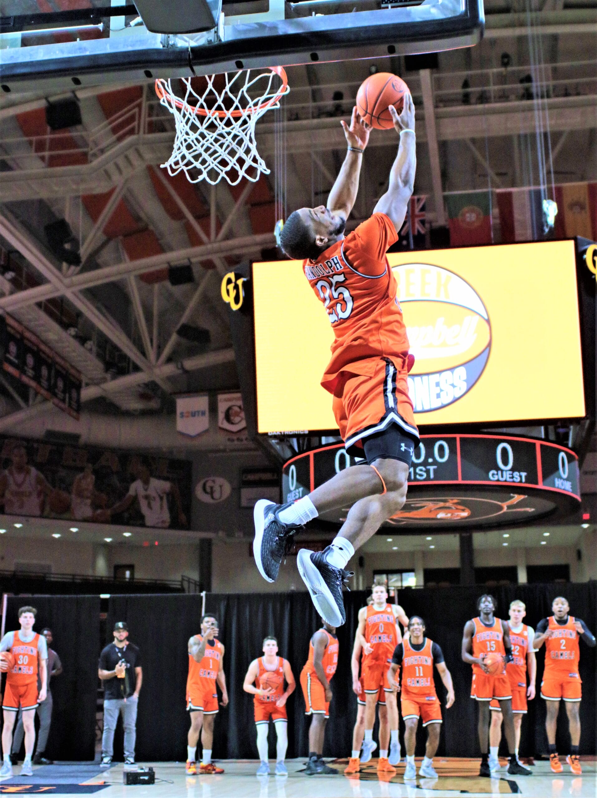 Campbell begins basketball season