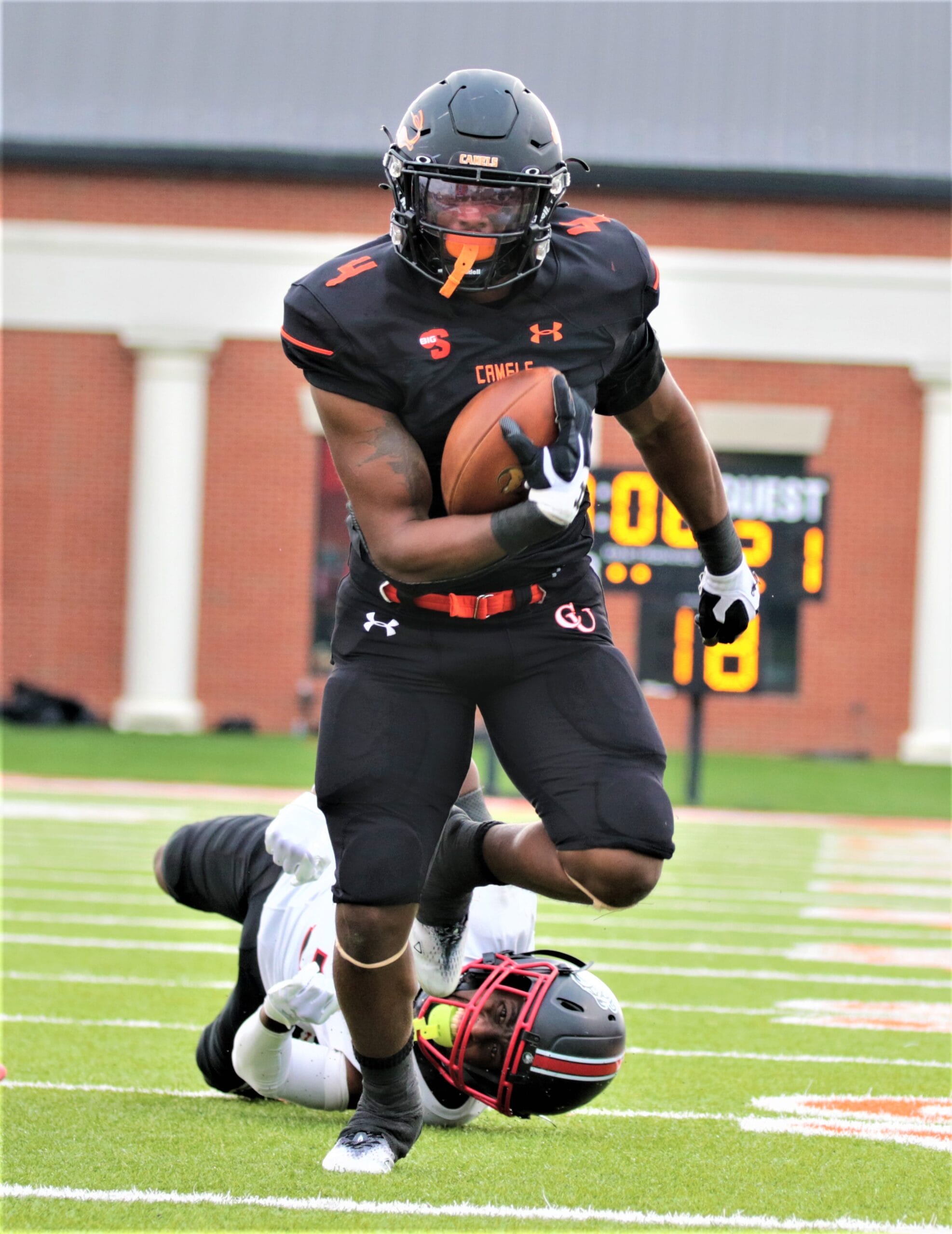 Camels topped by G-W, 42-35, in Barbecue Bowl