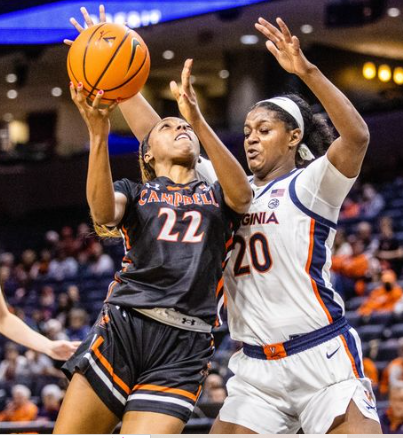 Virginia women down Campbell, 62-41