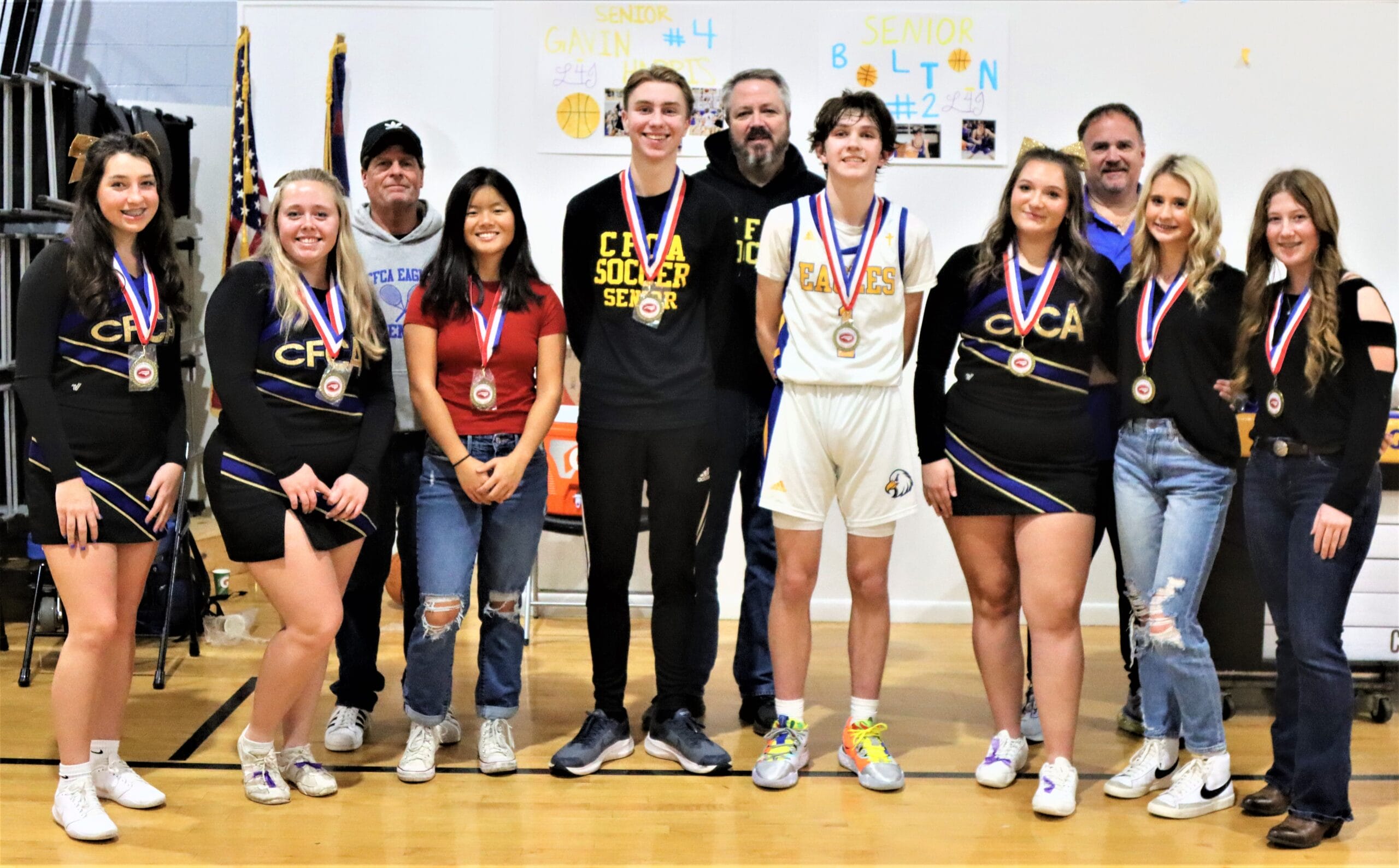 CFCA honors all-state athletes in fall sports