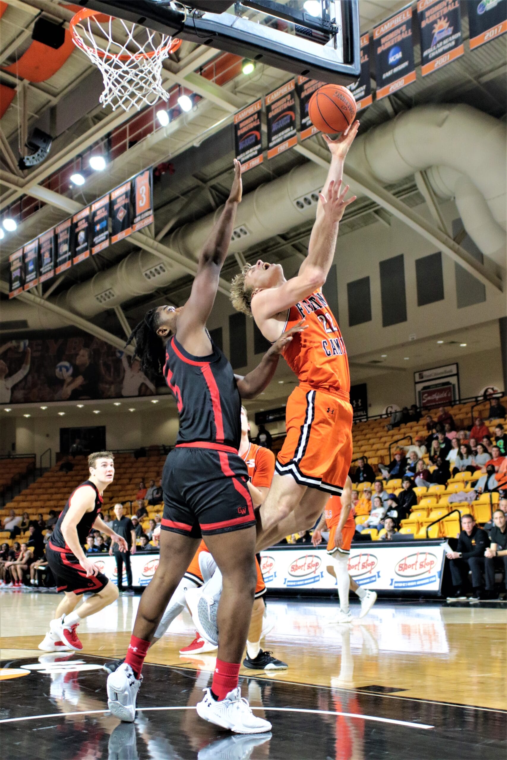 Vaistaras leads Camels to 63-58 win over G-W
