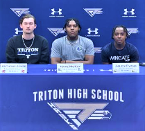 Trio heading to next level