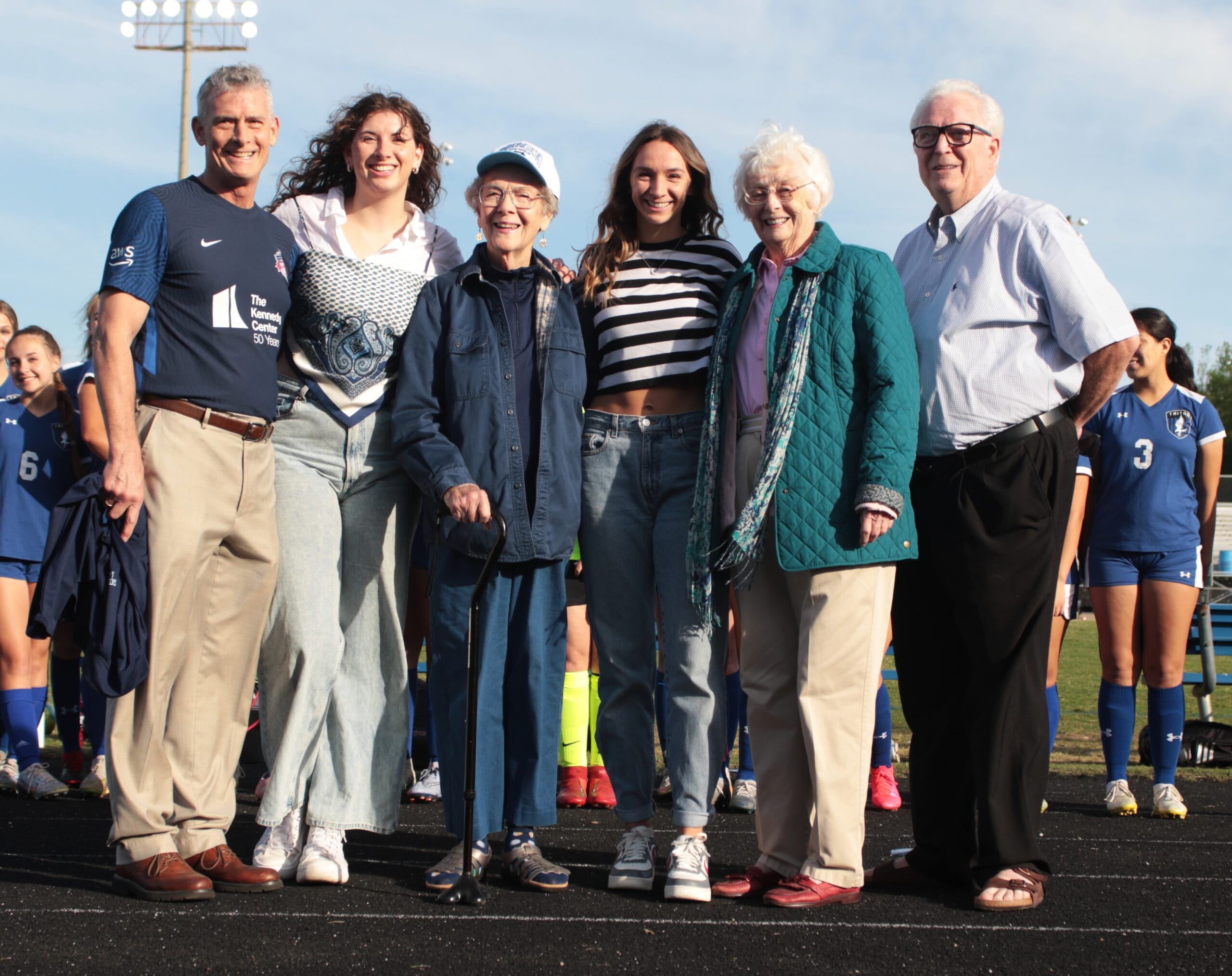 Hawks retire Morgan Goff’s jersey before falling to former coach’s team