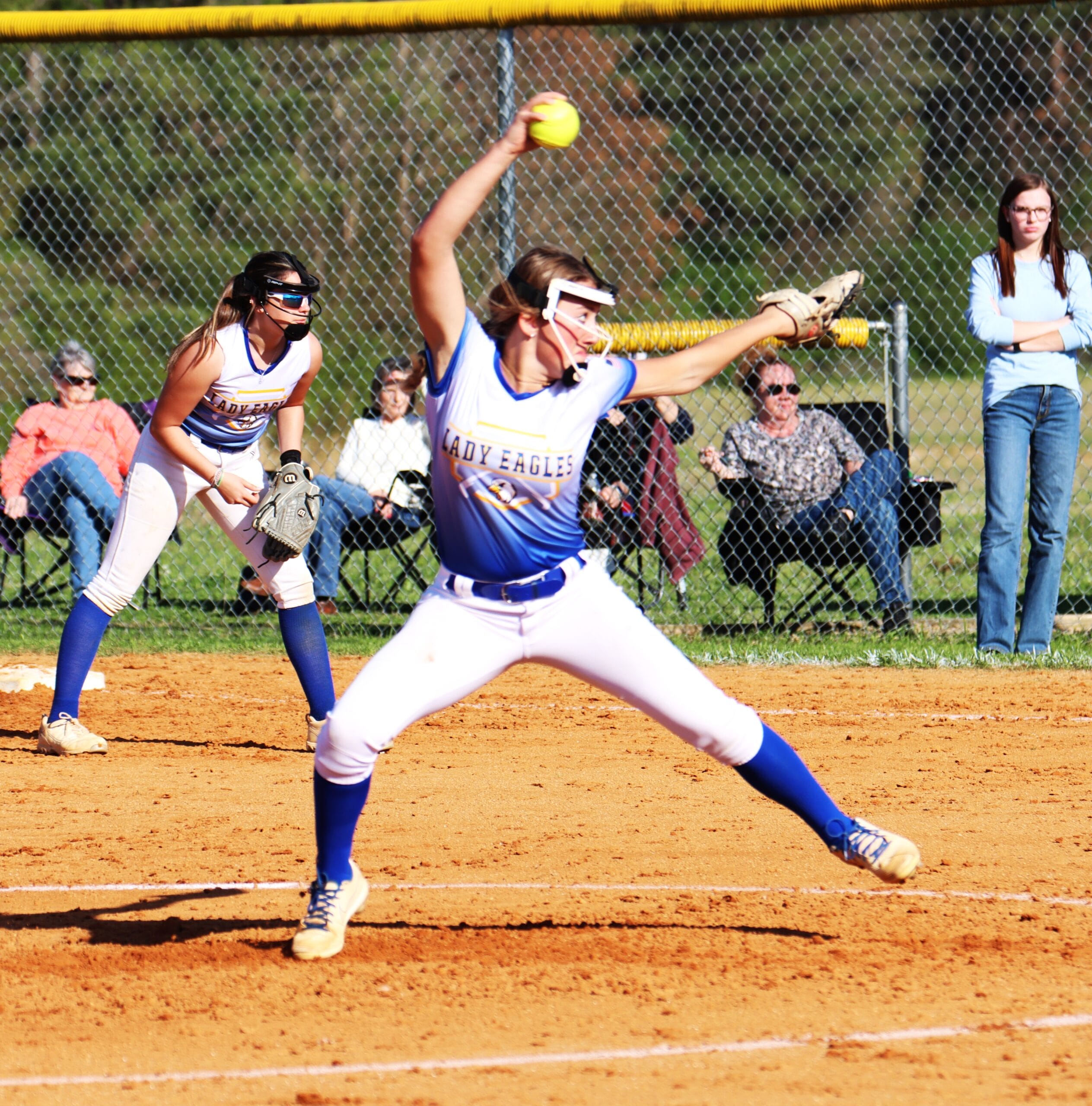 Softball sweeps, Eagle teams take MCC lead