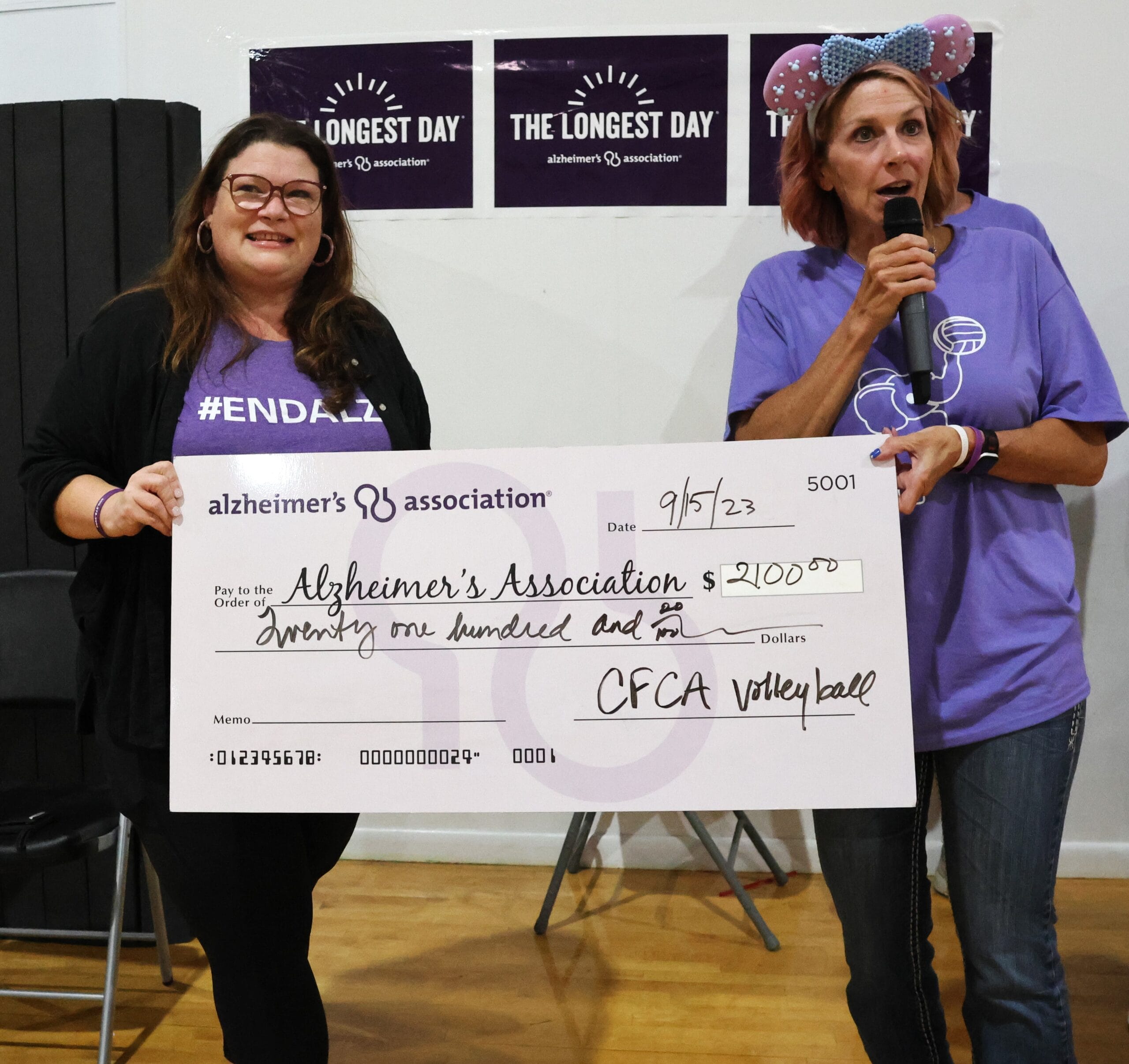 Eagles raise money for Alzheimer’s research