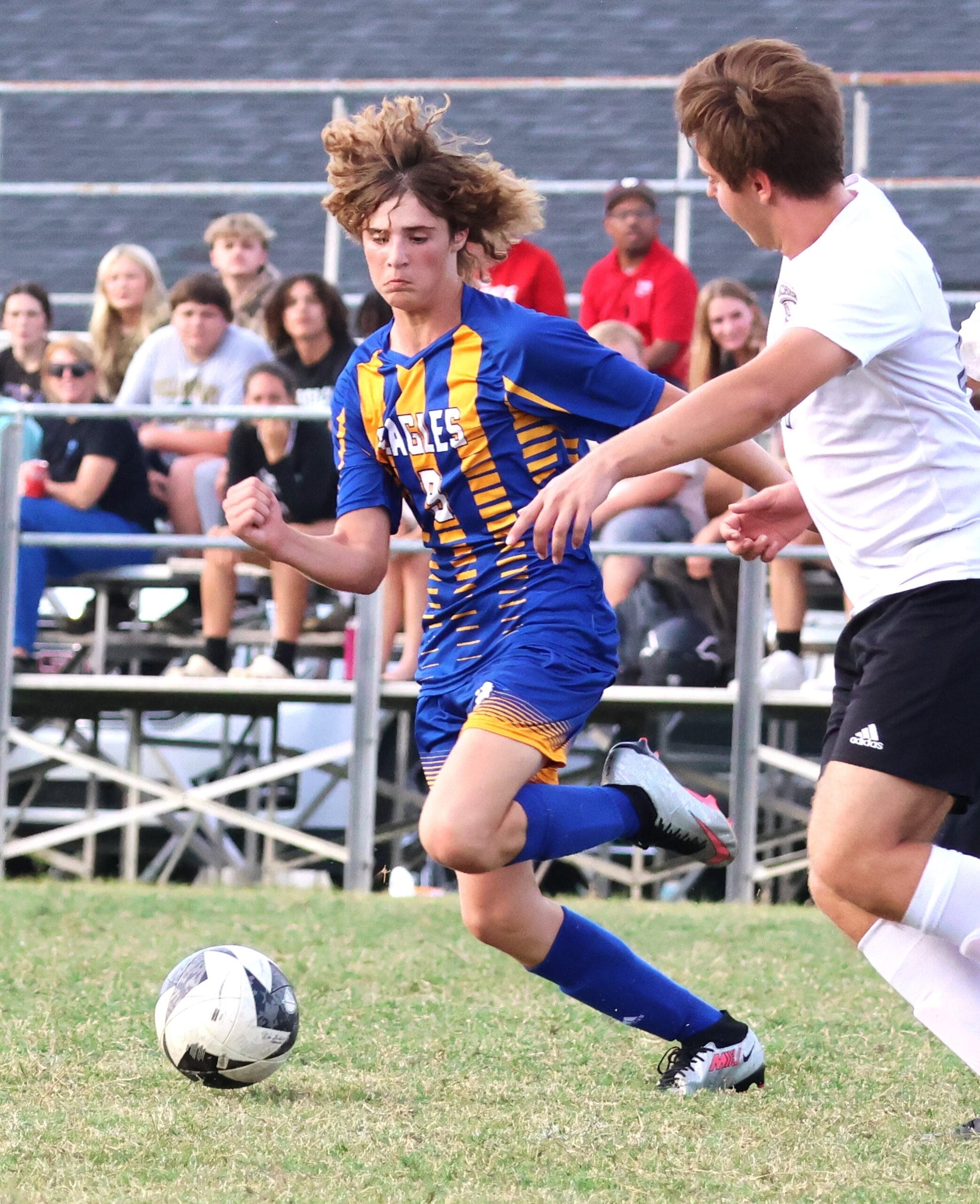 Dorman leads Eagles to 3-1 soccer win over Bradford
