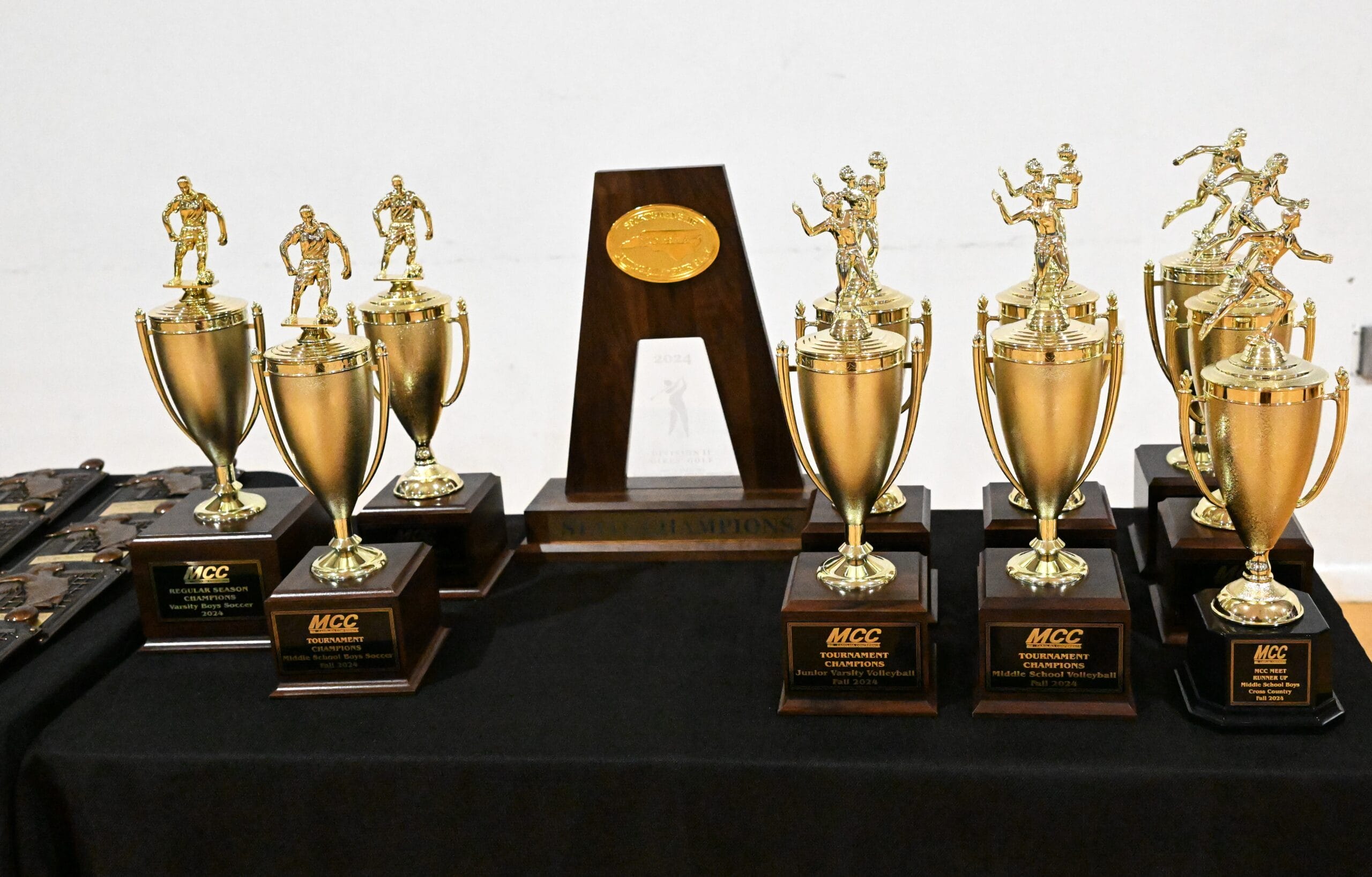 Cape Fear Christian Eagles present fall sports awards