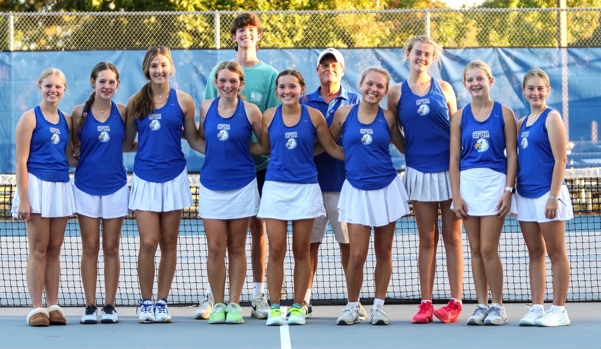 Girls tennis moves into NCISAA 1-A final with 5-1 victory over Oakwood