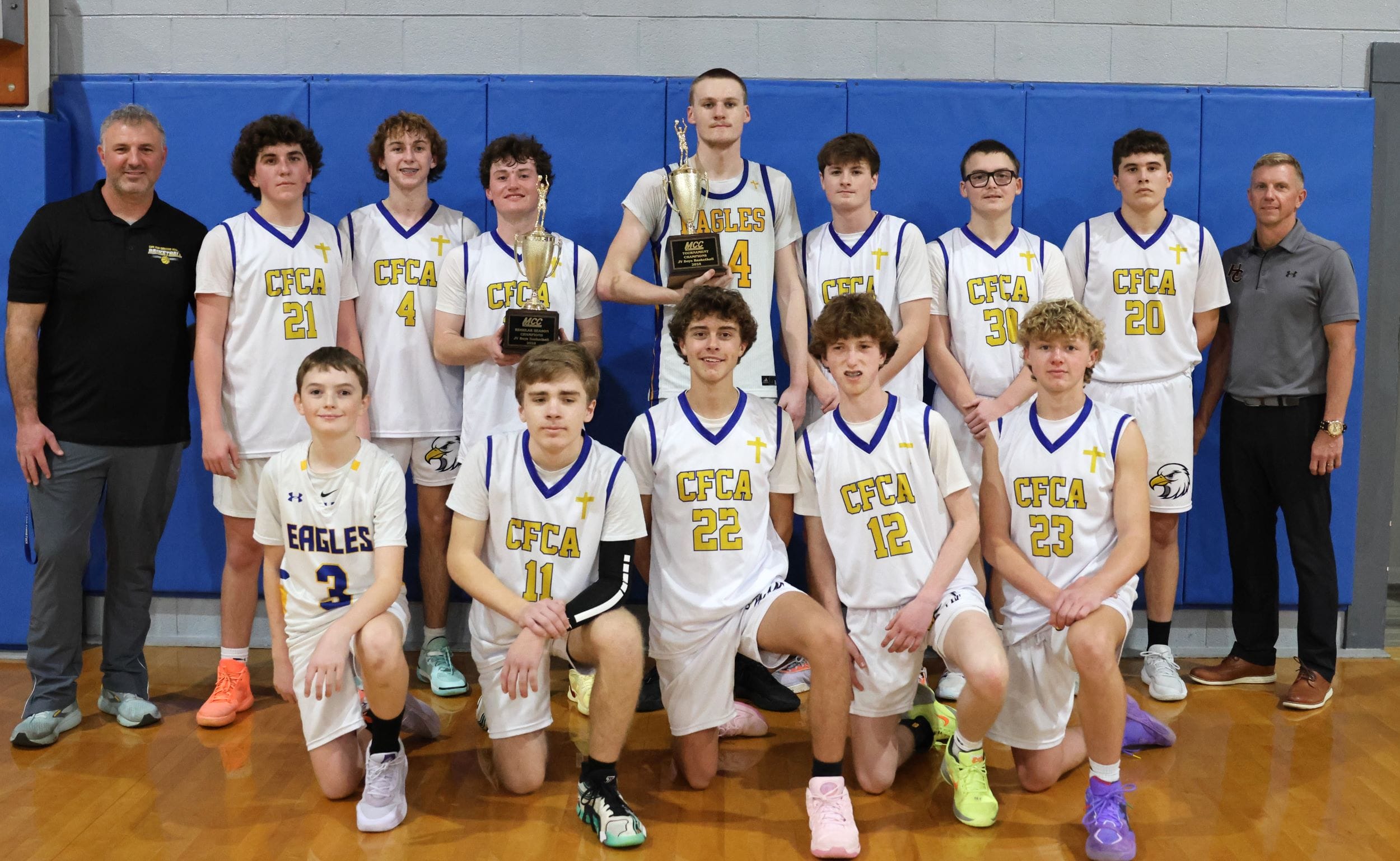 Wilborn leads CFCA JV boys over Crossroads in MCC tournament final