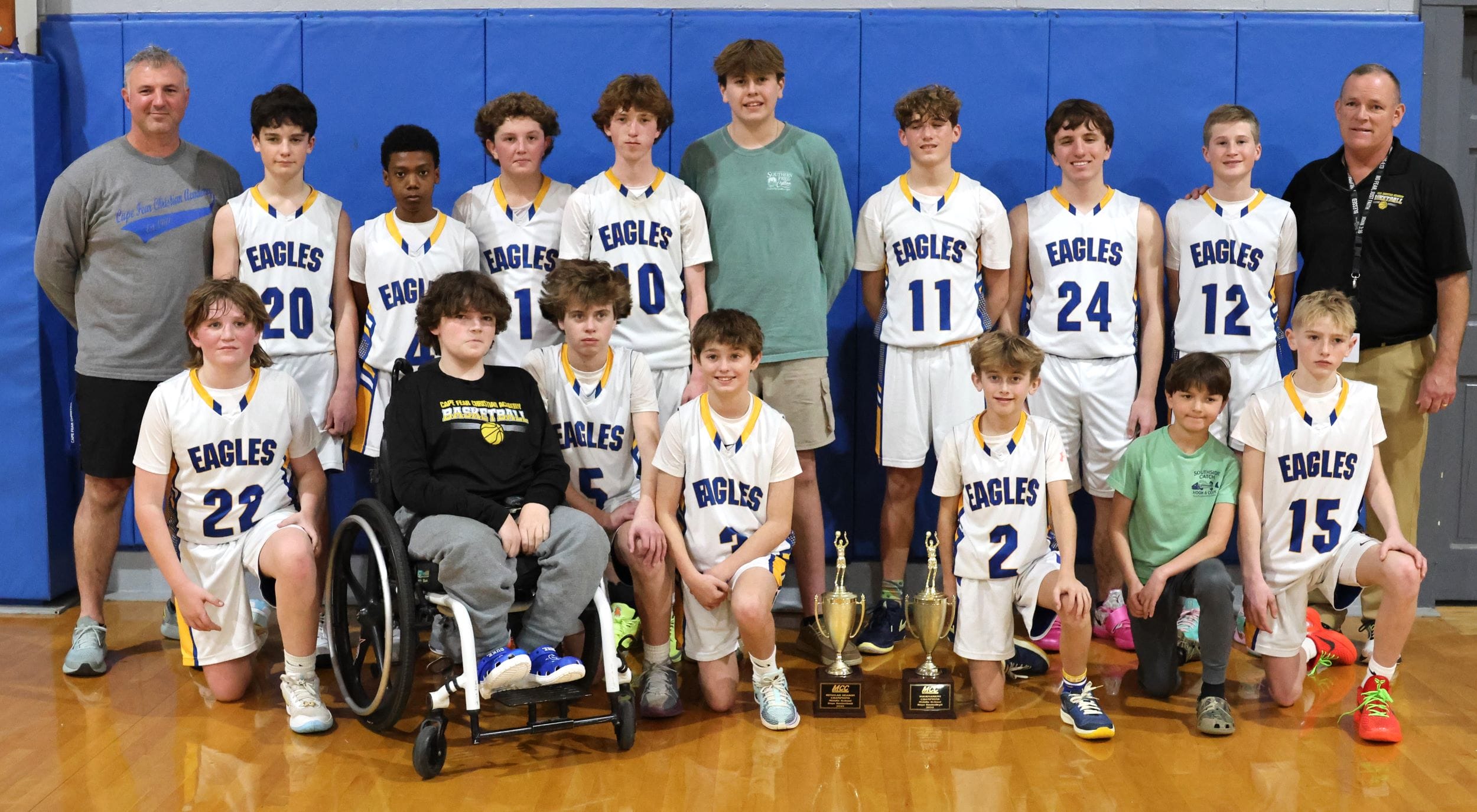 Shwaikeh has 34 as CFCA MS boys make late surge, top Colts in MCC final