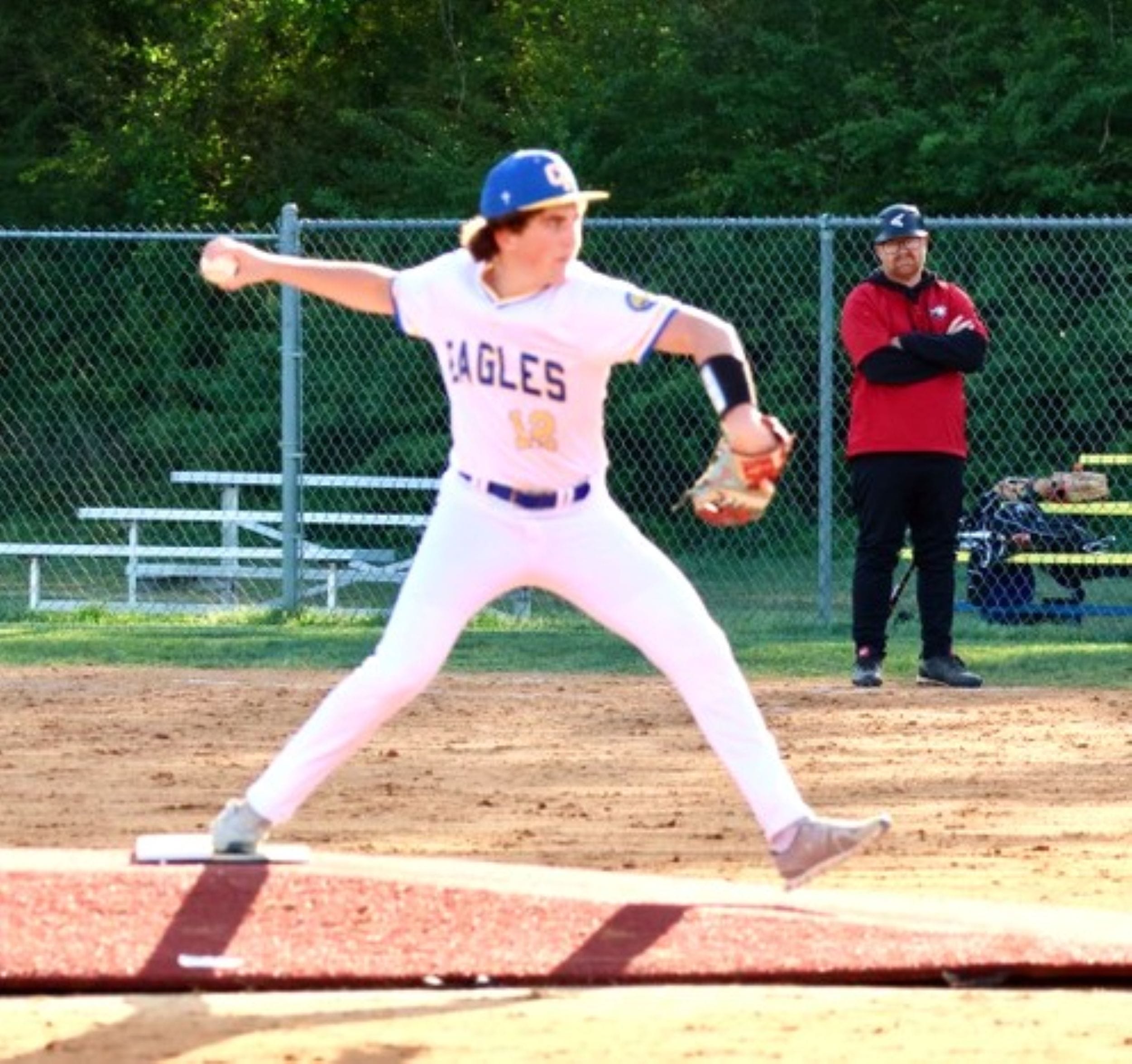 Stancil shuts down Falcons in 10-0 CFCA victory to complete baseball sweep